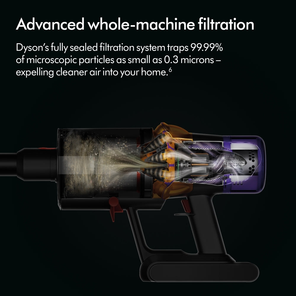 Dyson V1DETECTSUB Dyson V15s Detect Submarine™ wet and dry vacuum - 60 Minutes Run Time - Yellow/Nickel