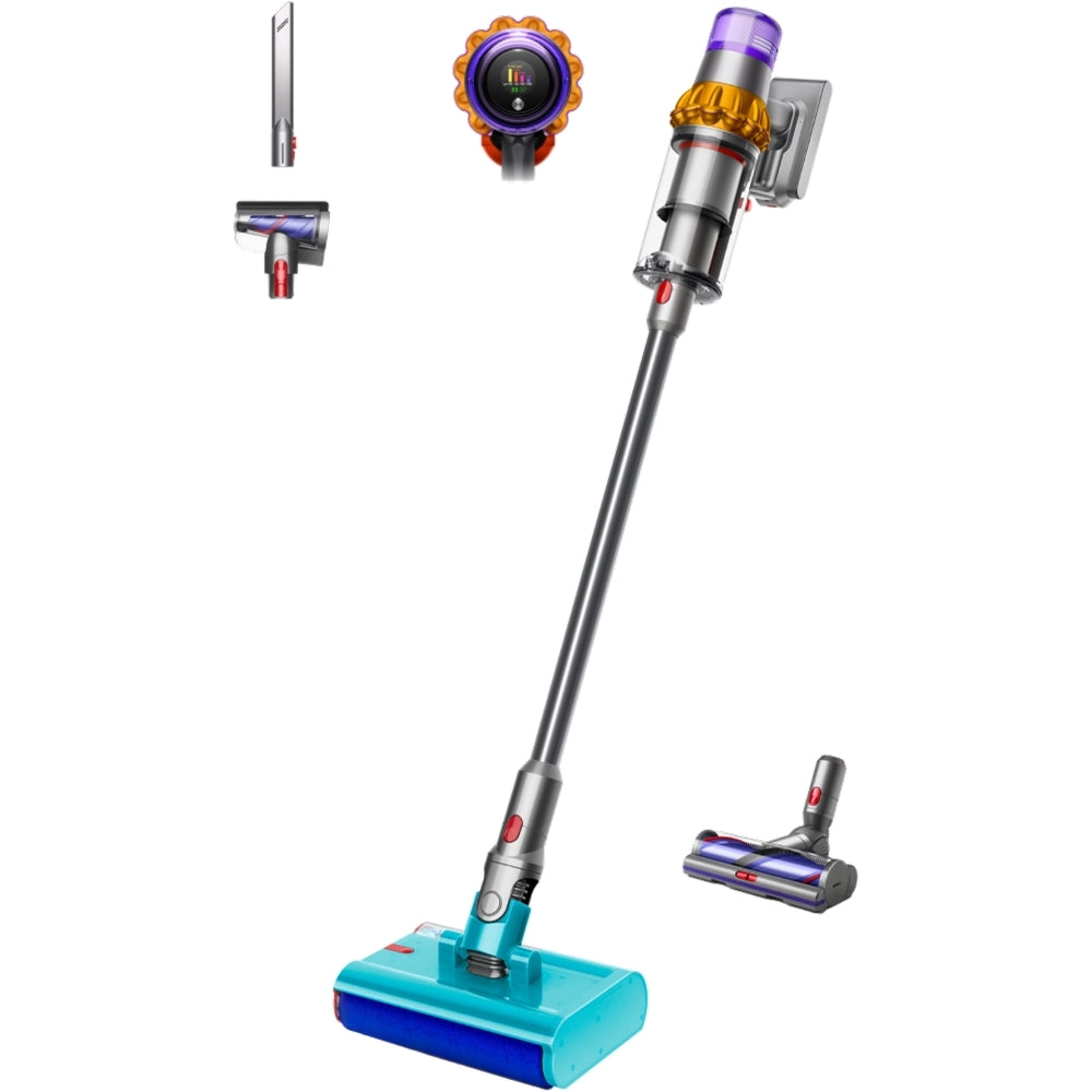 Dyson V1DETECTSUB Dyson V15s Detect Submarine™ wet and dry vacuum - 60 Minutes Run Time - Yellow/Nickel