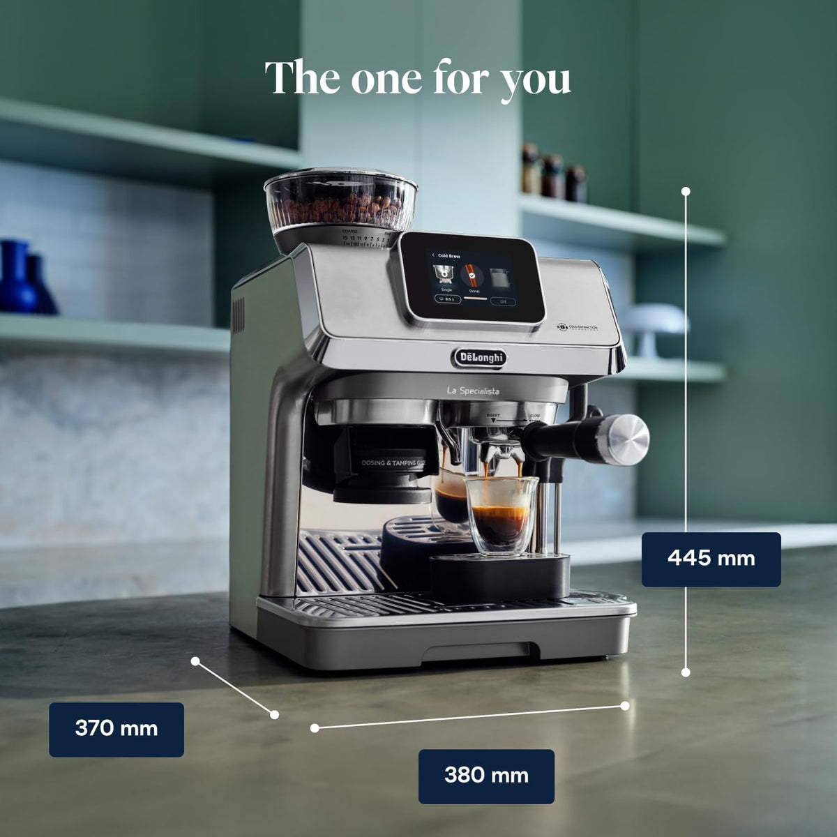 Delonghi La Specialista Touch EC9455.M Bean to cup Coffee Machine - Stainless Steel