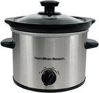 Hamilton Beach HBSC020S The Mighty Mini 1.8L Slow Cooker -Silver