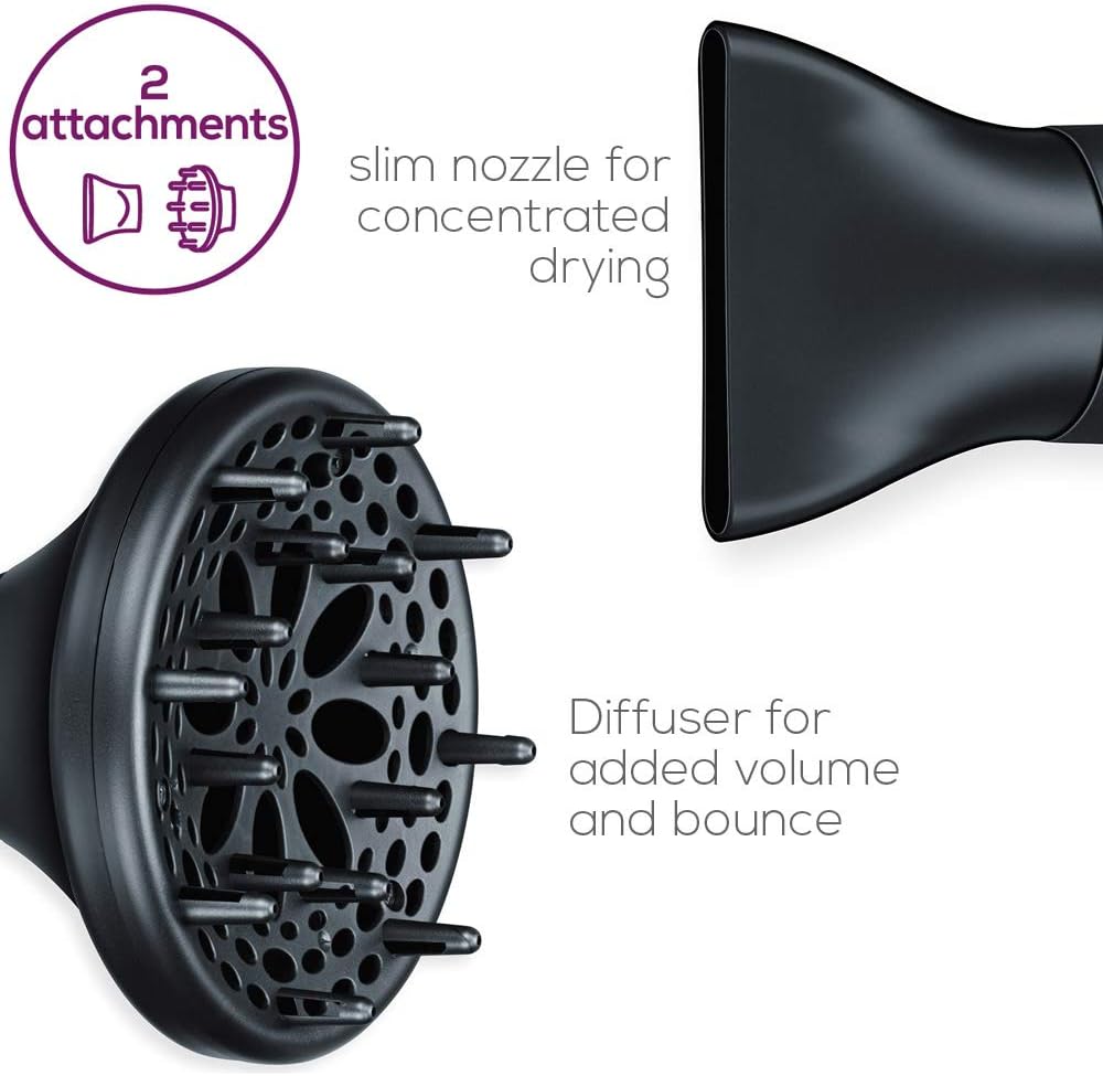 Beurer HC55 2000W Hair Dryer with Cable Rewind Function