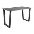 Cerutti Matte Grey Ceramic Dining Table - 140cm