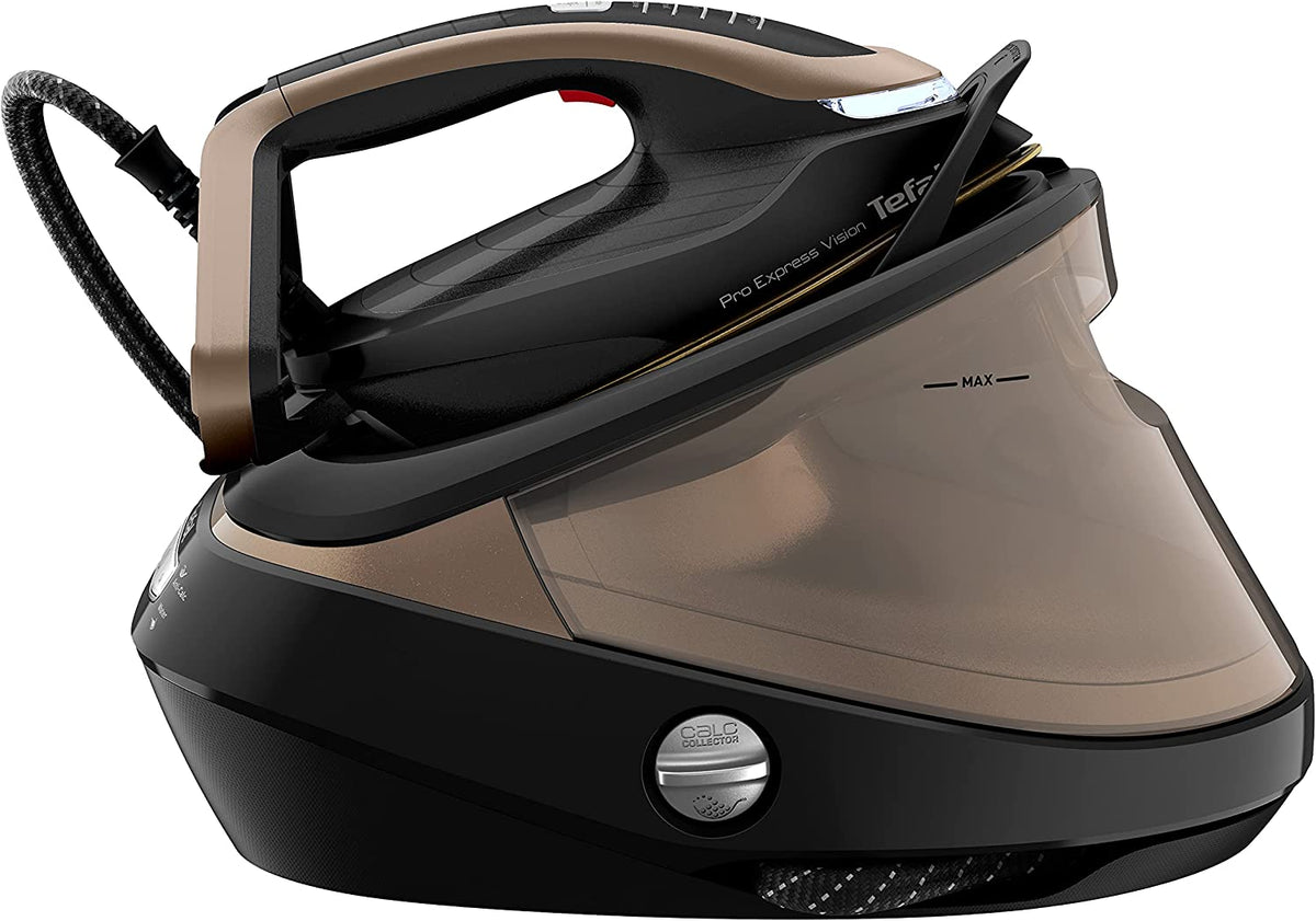 Tefal GV9820G0 Tefal Pro Express Vision Iron - Black &amp; Gold