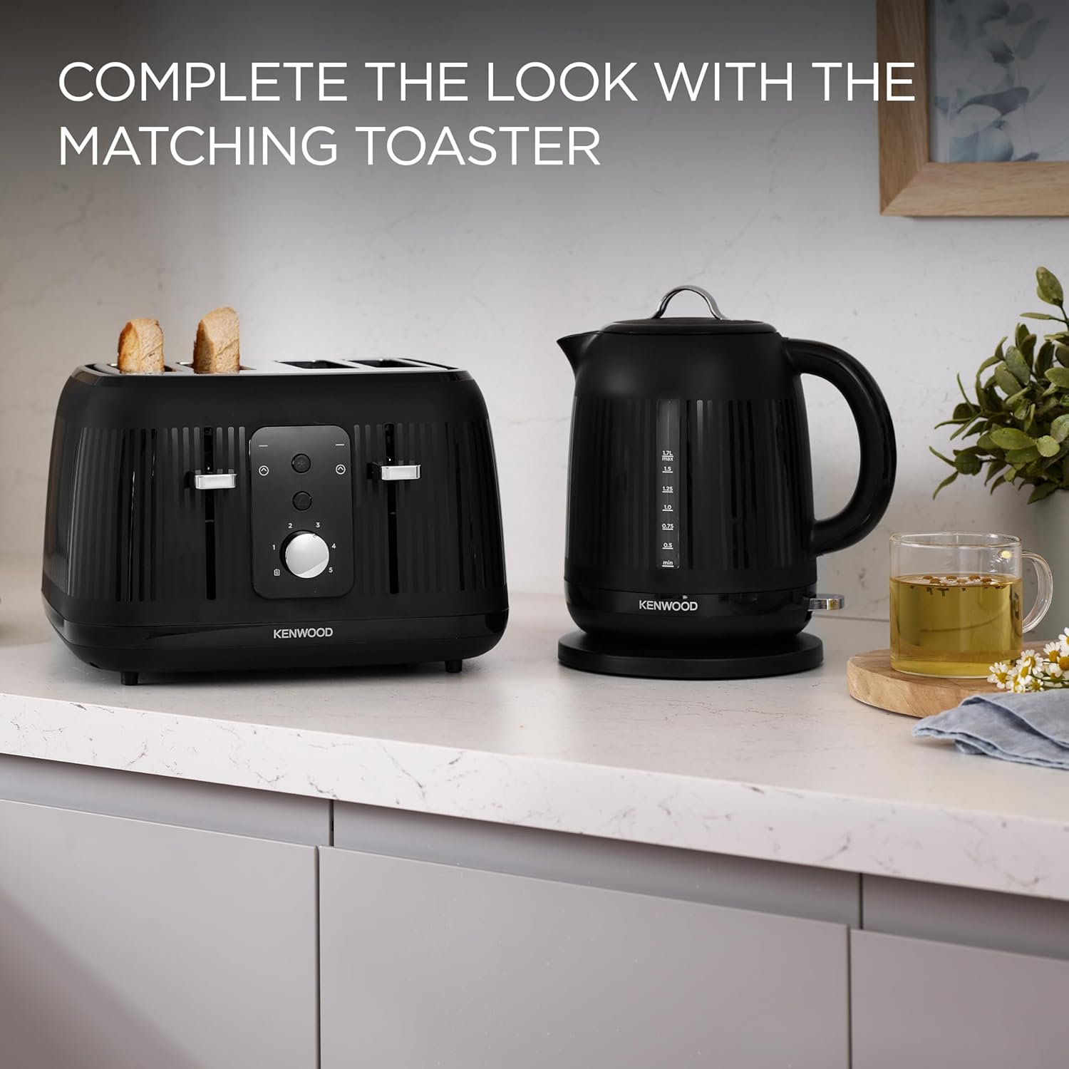 Kenwood Dawn ZJP09.000BK 1.7L Jug Kettle - Midnight Black