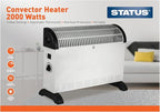 Status Conh-2000W1Pkb 2Kw Convector Heater - White