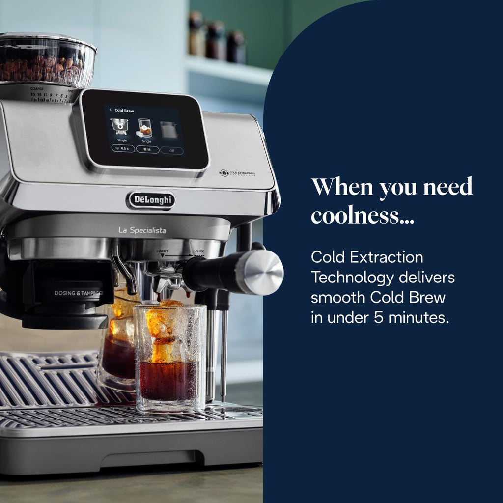 Delonghi La Specialista Touch EC9455.M Bean to cup Coffee Machine - Stainless Steel