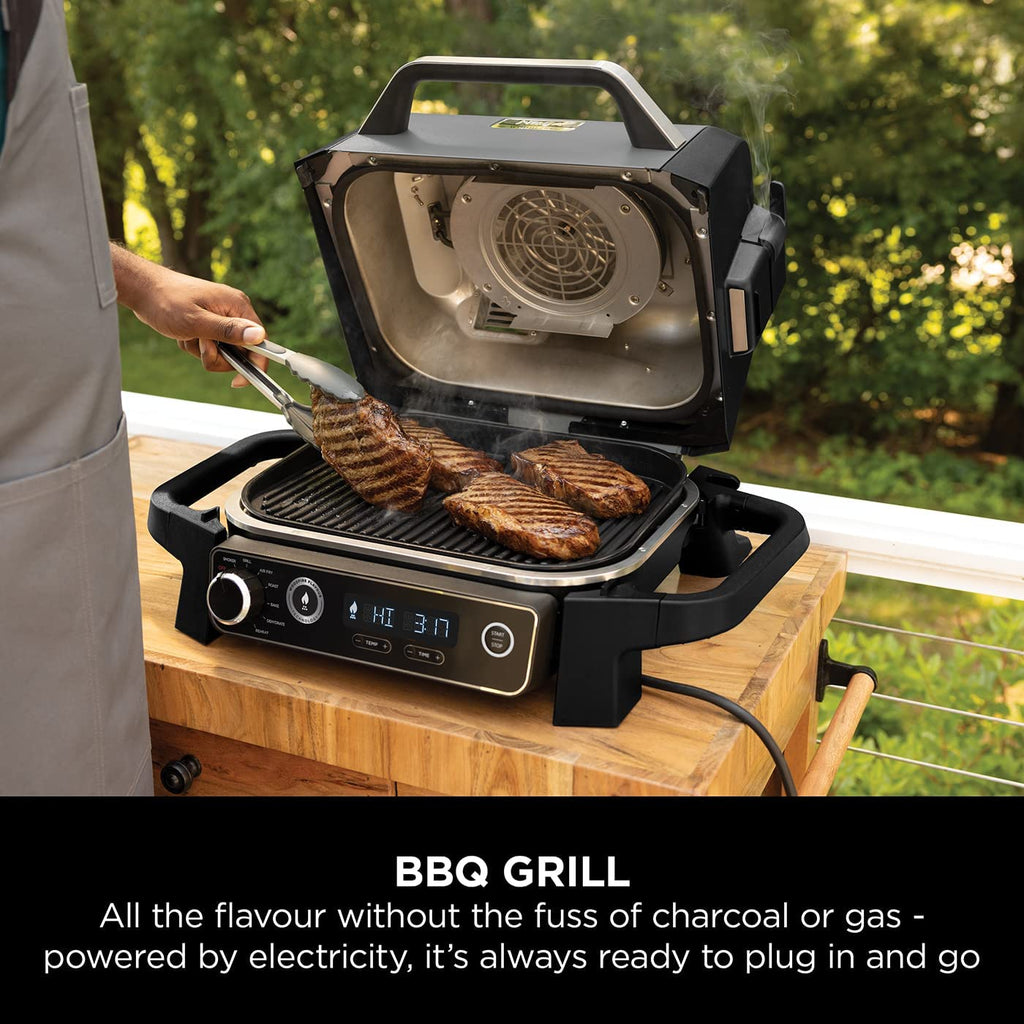 Ninja OG701UK Woodfire Electric BBQ Grill