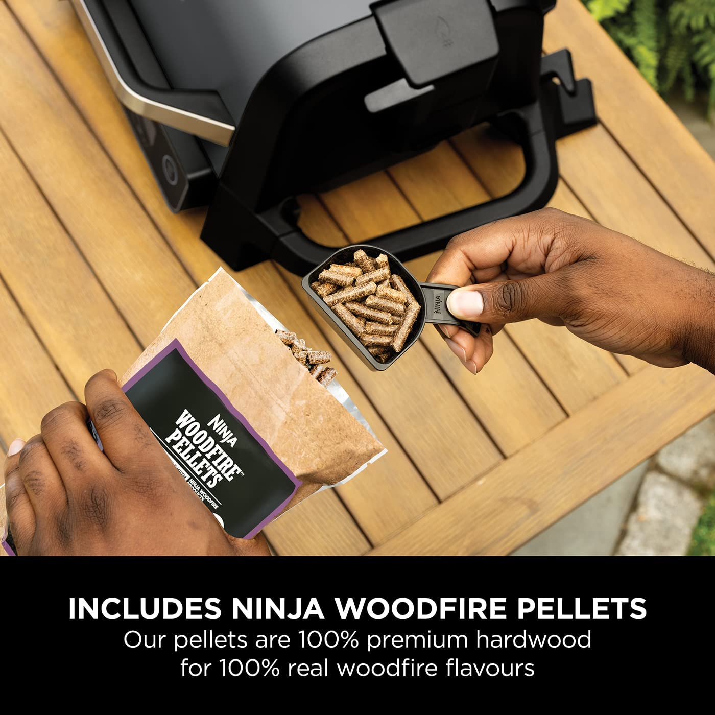Ninja OG701UK Woodfire Electric BBQ Grill