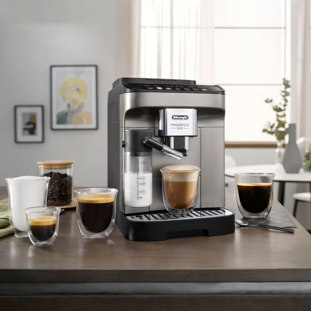 Delonghi Magnifica Evo  Bean to Cup Coffee Machine - Titanium Black