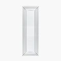 Art Deco Mirror Framed Long Mirror