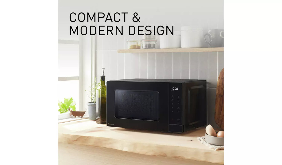 Panasonic NN-ST22QBBPQ 20L 800W Standard Microwave - Black