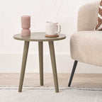 Pacific Croft Olive Pine Wood Side Table