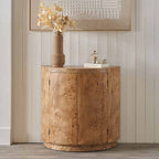 Pacific Newborough Burr Wood Effect 2 Door Cabinet