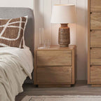 Pacific Eversley Oak Effect Veneer 2 Drawer Unit