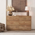 Pacific Eversley Oak Effect Veneer 6 Drawer Unit