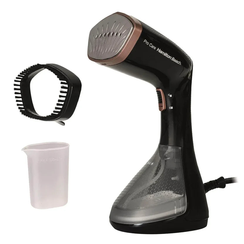 Hamilton Beach HB016  ProCare Handheld Garment Steamer - Black & Bronze