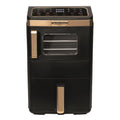 Hamilton Beach Professional HBPA25BK  DualStack 14.5L Air Fryer Oven - Black & Brushed Brass