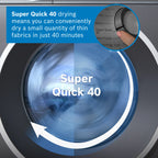 Bosch Series 6 WQH246DRGB 9Kg Heat Pump Tumble Dryer - Cast Iron Grey