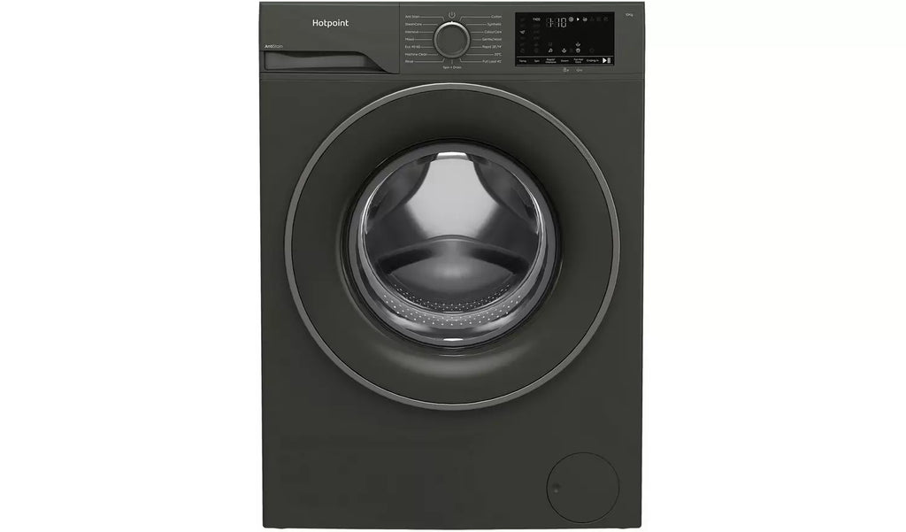 Hotpoint H101GANTISTAIN 10kg 1400 Spin Washing Machine with PetHairCare - Graphite
