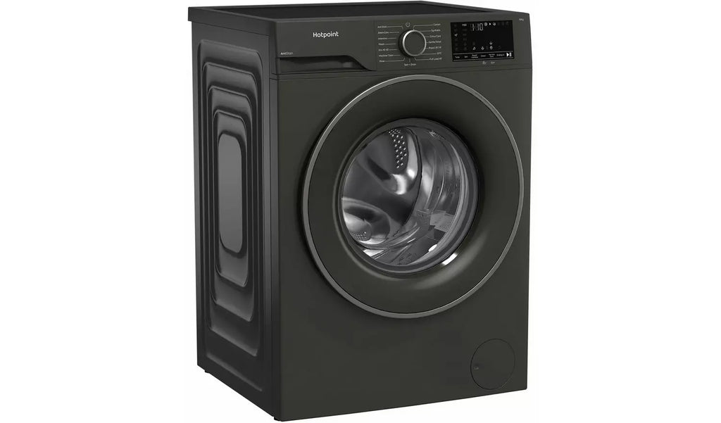 Hotpoint H101GANTISTAIN 10kg 1400 Spin Washing Machine with PetHairCare - Graphite