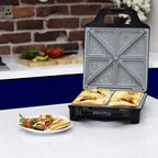Tower T27021 1600W 4 Slice Deep Fill Sandwich Maker - Black