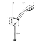 Hansgrohe Focus Monotrou Bath Shower Mixer Kit