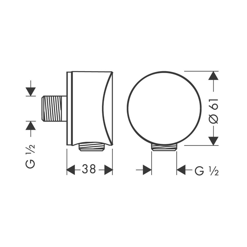 Hansgrohe Ecostat S 1 Way Pack