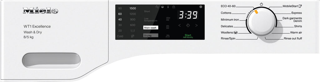 Miele WTD165WPM 8kg Wash 5kg Dry Washer Dryer