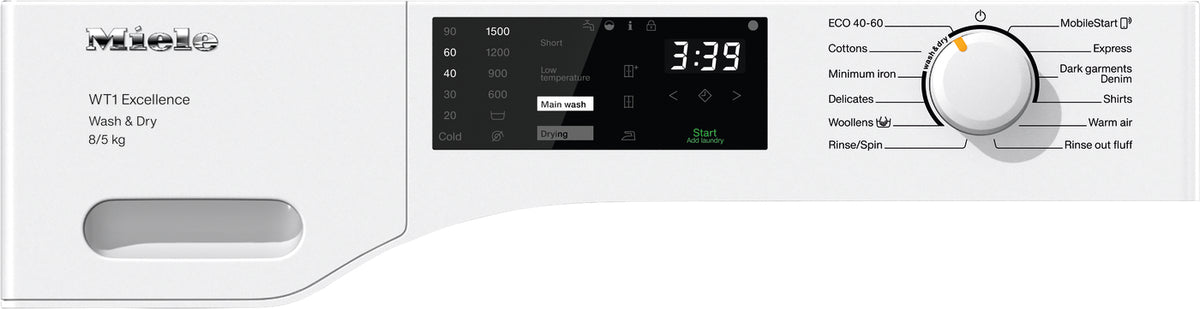 Miele WTD165WPM 8kg Wash 5kg Dry Washer Dryer