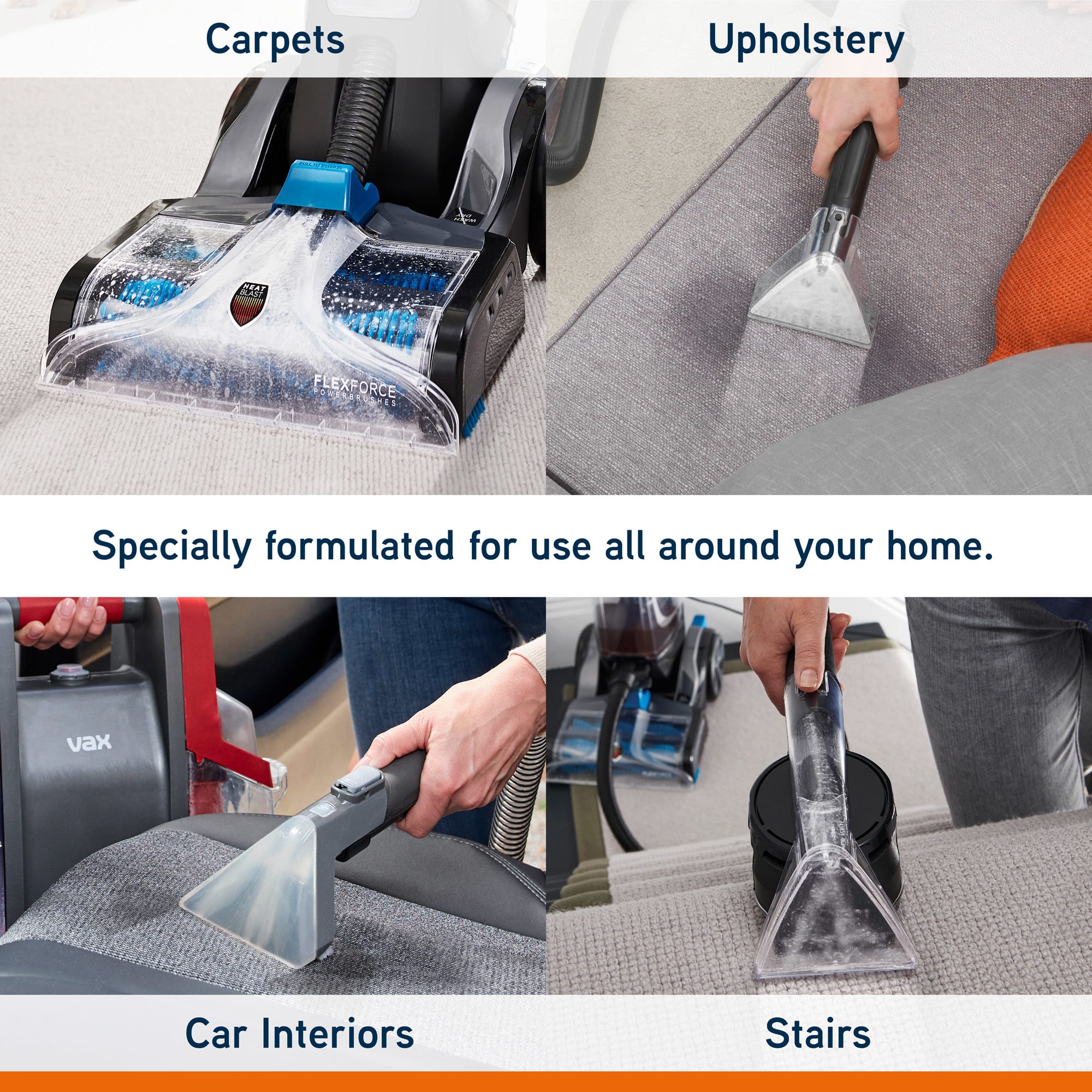 Vax Original  19142365 1.5L Carpet Cleaner Solution - Spring Fresh