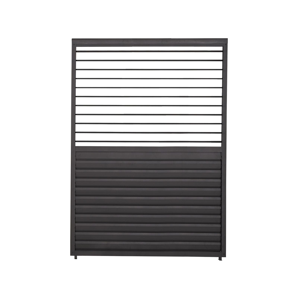 Nova <br> Titan 1.33m Aluminium Louvres Adjustable Side Wall for 4m Titan Pergola - Grey