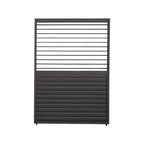 Nova <br> Titan 1.2m Aluminium Side Wall With Adjustable Louvres for 3.6m Titan Pergola - Grey