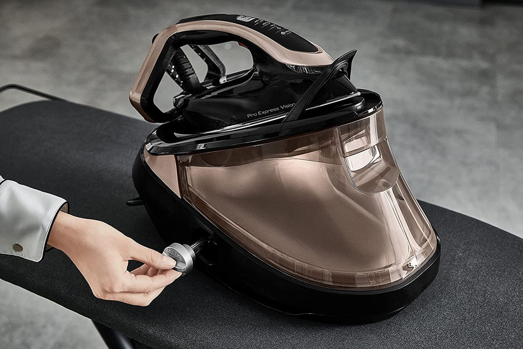 Tefal GV9820G0 Tefal Pro Express Vision Iron - Black &amp; Gold