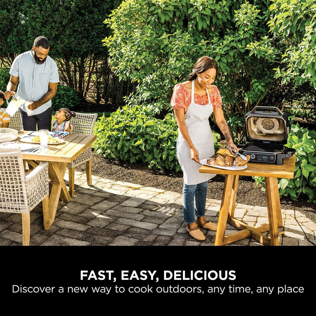 Ninja OG701UK Woodfire Electric BBQ Grill