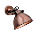 Mantis Antique Copper Wall spotlight
