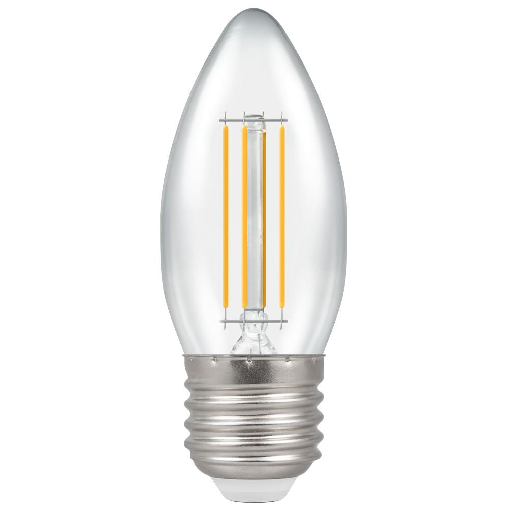 5W ES Clear LED Filament Candle Bulb