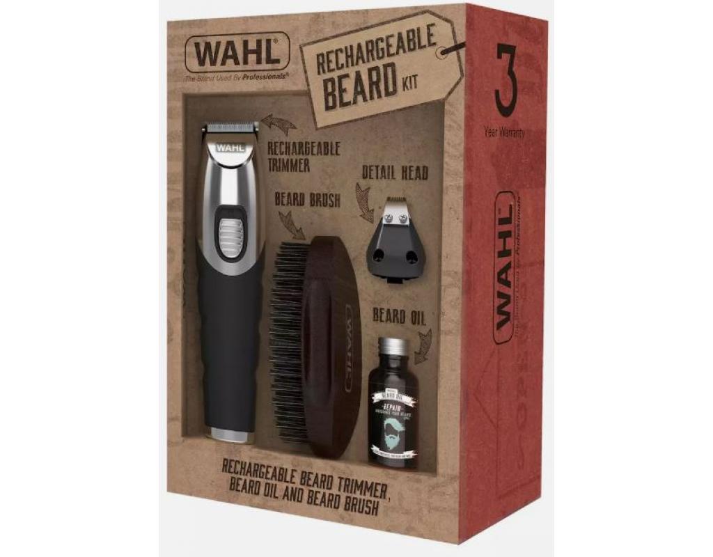 Wahl 9893-800 Rechargeable Beard Trimmer Gift Set