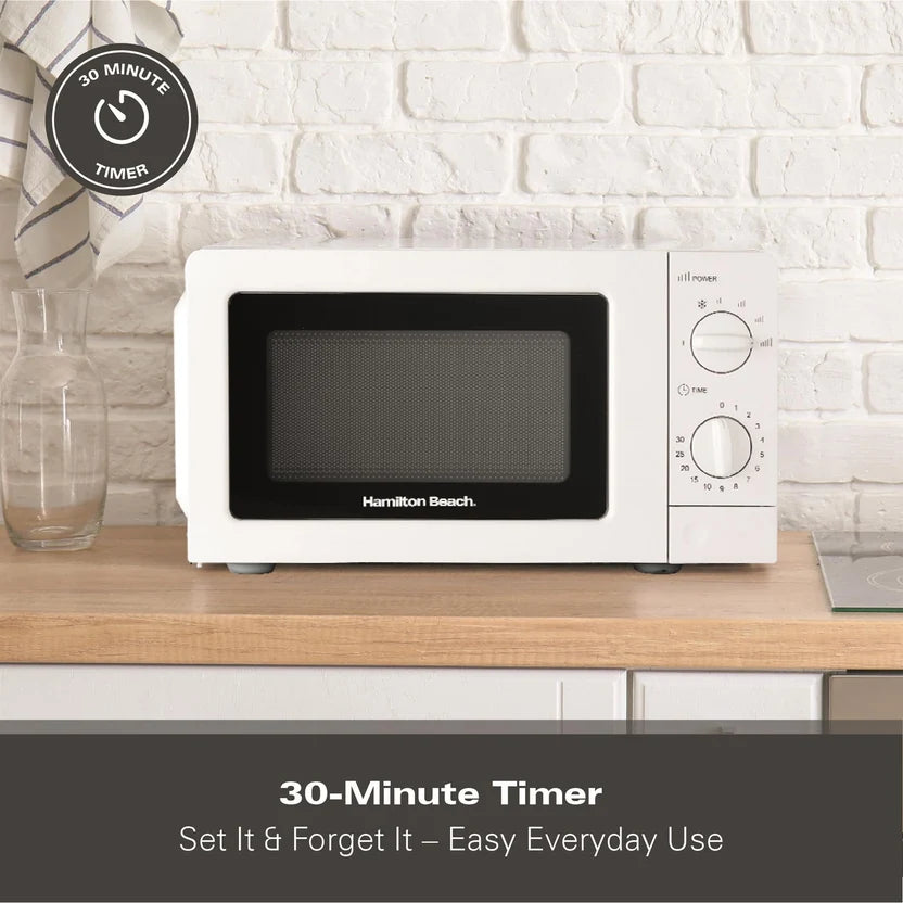 Hamilton Beach HB70T20W 20 Litre Standard Microwave in white