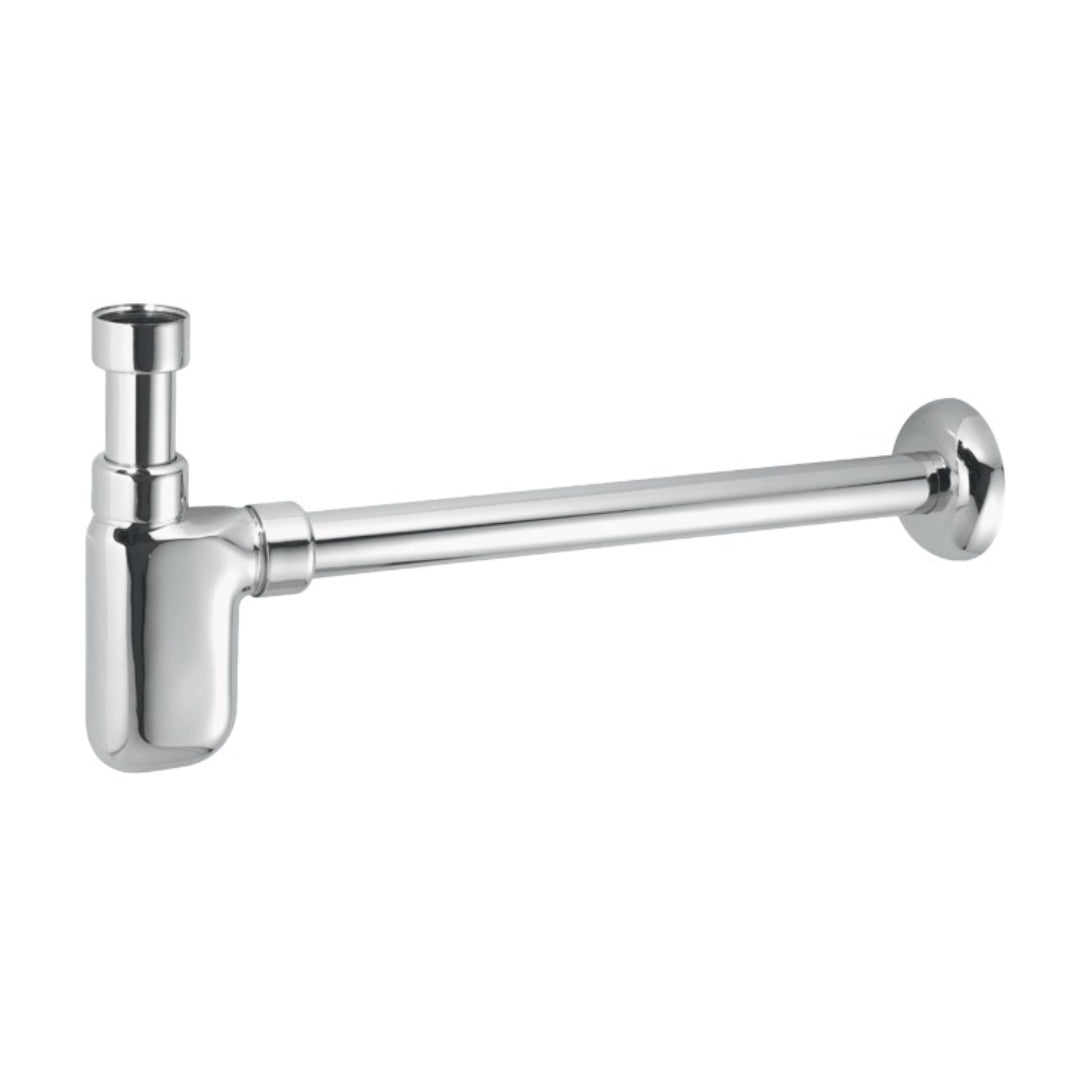 McAlpine Basin Kit with Plastic Bottle Trap - Chrome
