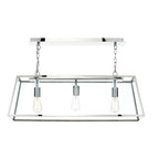 Academy 3 Light Pendant Stainless Steel<br>Polished Stainless Steel