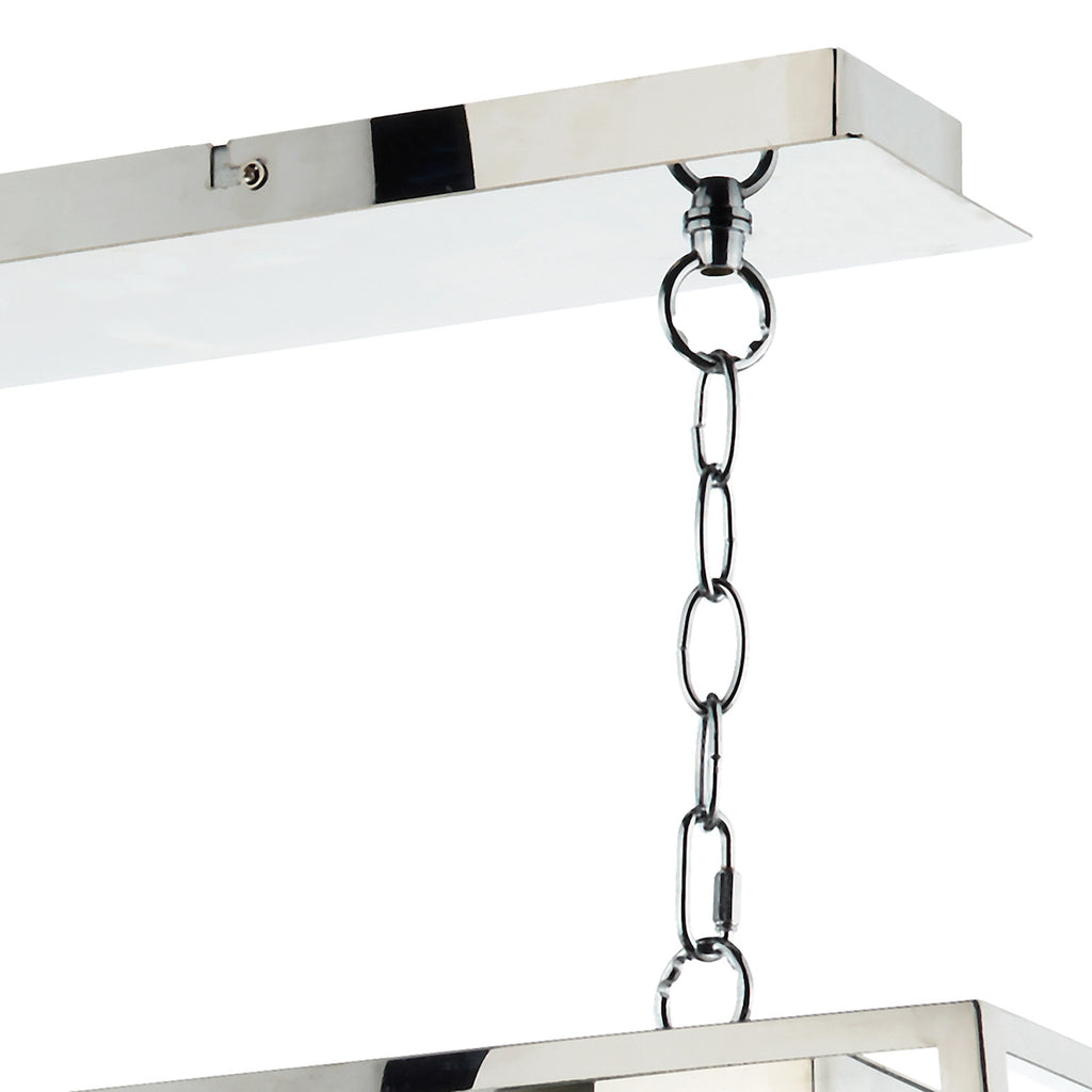 Academy 3 Light Pendant Stainless Steel<br>Polished Stainless Steel
