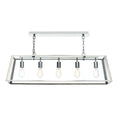 Academy 5 Light Pendant Stainless Steel<br>Polished Stainless Steel