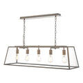 Academy 5 Light Bar Pendant Antique Copper<br>Antique Copper