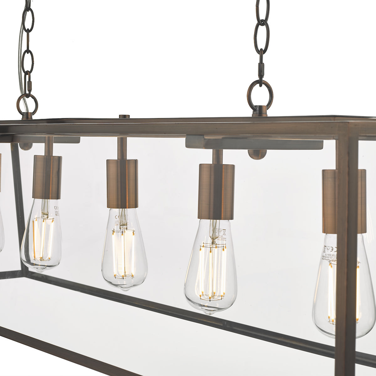 Academy 5 Light Bar Pendant Antique Copper<br>Antique Copper