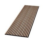 Walnut Premium Decorative Acoustic Slat Wall Panel - 2400mm x 600mm