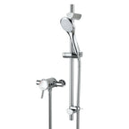 Bristan Acute Thermostatic Surface Mounted Shower Valve with Adjustable Riser - Chrome