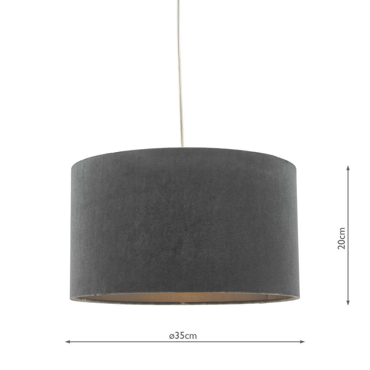Akavia Easy Fit Pendant Grey<br>Grey