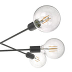 Alana 6 Light Pendant Black<br>Matt Black