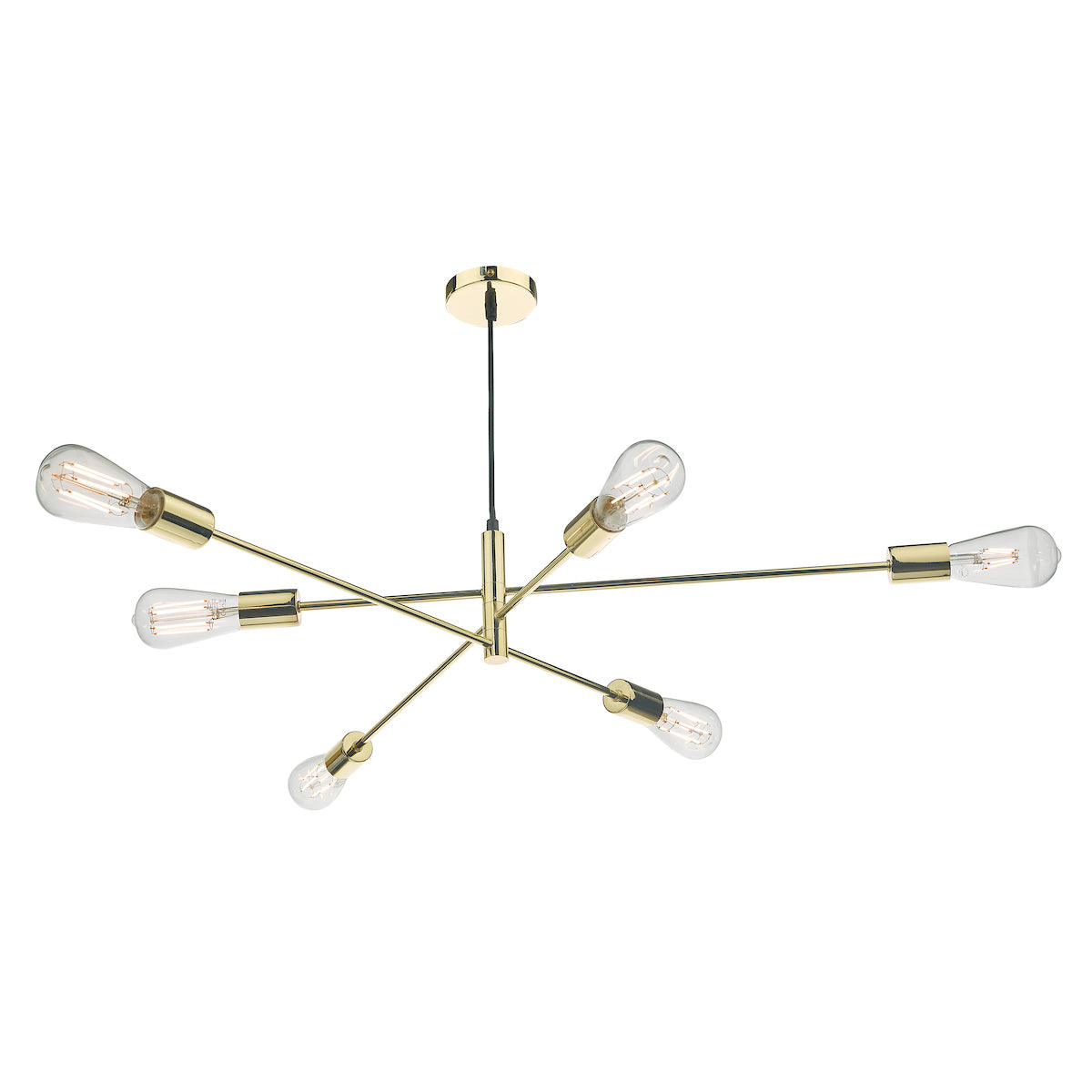 Alana 6 Light Pendant Polished Gold<br>Polished Gold