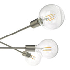 Alana 6 Light Pendant Satin Chrome<br>Satin Chrome